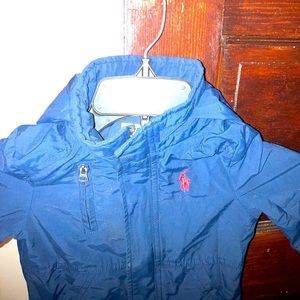 Authentic Ralph Lauren navy blue kids jacket